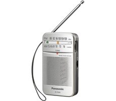 Panasonic RF-P50DEG-S stříbrná / Přenosné rádio / FM / 3.5 mm