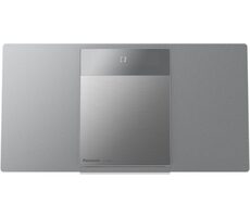 Panasonic SC-HC410EG-S stříbrná / Mikrosystém / 40 W / CD / MP3 / FM / BT / USB / AUX