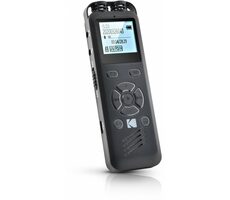 Kodak VRC 250 černá / Diktafon / 8GB / až 581 hodin záznamu / microUSB / 2x 3.5mm