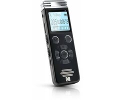 Kodak VRC 450 černá / Diktafon / 8GB / až 581 hodin záznamu / microSD / microUSB / 2x 3.5mm