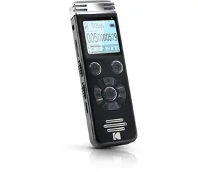 Kodak VRC 450 černá / Diktafon / 8GB / až 581 hodin záznamu / microSD / microUSB / 2x 3.5mm