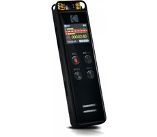 Kodak VRC 550 černá / Diktafon / 8GB / až 581 hodin záznamu / microSD / USB-C / 2x 3.5mm