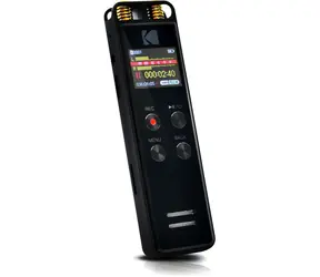 Kodak VRC 550 černá / Diktafon / 16GB / až 581 hodin záznamu / microSD / USB-C / 2x 3.5mm