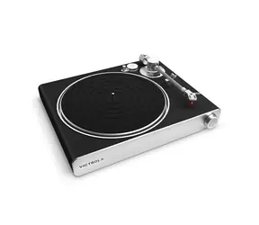 Victrola VPT-3000 černo-stříbrná / Gramofon / 33 & 45 / RCA