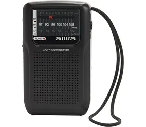 Aiwa RS-33 černá / Přenosné rádio / AM / FM / AUX  