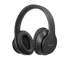 LogiLink BT0053 černá / Bezdrátová sluchátka / mikrofon / ANC / Bluetooth