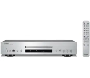 Yamaha CD-S303 stříbrná / CD přehrávač / RCA / Coax / optický výstup