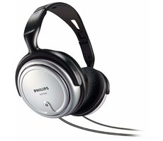 Philips SHP2500/10 stříbrná / Sluchátka / 3.5mm + 6.3mm jack / 6m