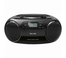 Philips AZB500/12 černá / Rádio / CD / FM / DAB+ / 3.5mm