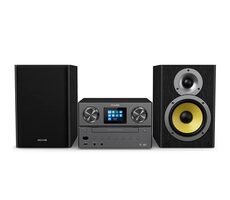 Philips TAM8905/10 černá / Mikrosystém / FM / DAB+ / CD / USB / BT / WiFi / 100W repro