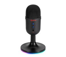 Marvo MIC-06 černá / Mikrofon / podsvícení / USB-A / 1.7m
