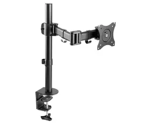 ULTRADESK Skeleton Single černá / Držák pro monitor / až 9kg / 17" až 30" / VESA 75x75 & 100x100