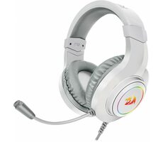 Redragon H260 Hylas bílá / Herní sluchátka / mikrofon / RGB / USB + 3.5mm 