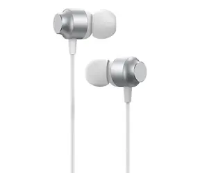 Joyroom JR-EC06 stříbrná / Sluchátka / mikrofon / 1.2m / USB-C