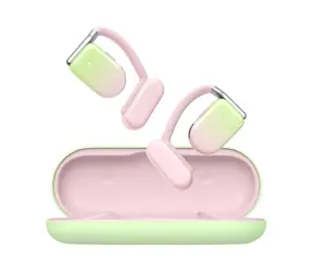 Joyroom JR-OE2 růžová / Bezdrátová sluchátka / mikrofon / Bluetooth 5.3 / IPX5