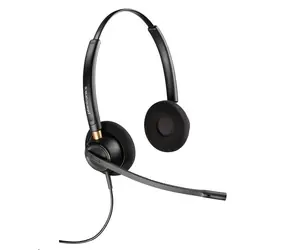 Poly EncorePro HW520 černá / Náhlavní souprava / mikrofon / dvě sluchátka / USB-A/C