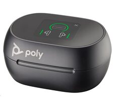 Poly Voyager Free 60+ (USB-C adaptér) černá / Bezdrátová náhlavní souprava / mikrofon / ANC / Bluetooth