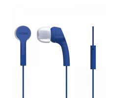 Koss KEB9i modrá / Špuntové sluchátka s mikrofonem / 3.5 mm jack / 1.2m / bez kódu