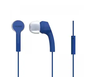 Koss KEB9i modrá / Špuntové sluchátka s mikrofonem / 3.5 mm jack / 1.2m / bez kódu