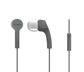 Koss KEB9i šedá / Špuntové sluchátka s mikrofonem / 3.5 mm jack / 1.2m / bez kódu