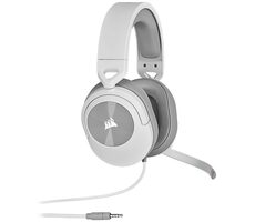 Corsair HS55 7.1 bílá / Herní sluchátka / mikrofon / 3.5mm Jack / 1.8m