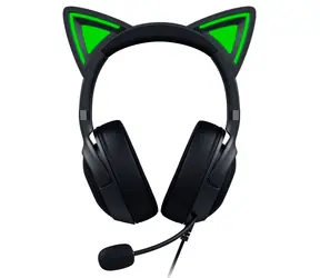 Razer Kraken Kitty V2 černá / Herní sluchátka / mikrofon / USB-A / 2 m