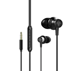 YENKEE YHP 405BK černá / Sluchátka / mikrofon / 3.5mm jack / 1.2m 
