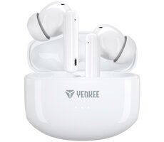YENKEE YHP 08BT ANC Harmon bílá / Bezdrátová sluchátka / mikrofon / Bluetooth 5.3