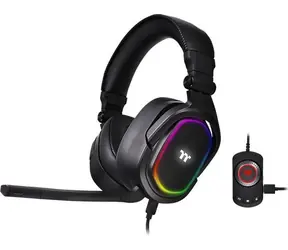 THERMALTAKE Argent H5 RGB černá / Herní sluchátka / mikrofon / 3.5 mm jack