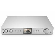 Hama DIT2105SBTX stříbrná / Digitální a internetové rádio / FM / DAB+ / WiFi / BT / USB / 3.5mm / SPDIF / Cinch