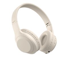 Havit H628BT béžová / Bezdrátová sluchátka / doba přehrávání až 9h / Bluetooth 5.1
