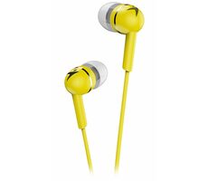 Genius HS-M300 žlutá / Sluchátka do uší / mikrofon / 3.5 mm jack / kabel 1.1 m