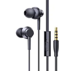 Baseus Encok HZ11 černá / sluchátka s mikrofonem / ovládácí tlačítko / 3.5mm jack / 1.2 m