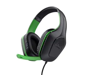 Trust GXT 415X Zirox zelená / Herní sluchátka / mikrofon / 3.5mm jack