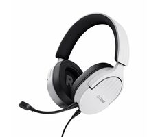 Trust Gaming GXT 489W Fayzo bílá / Herní sluchátka / mikrofon / 3.5mm jack