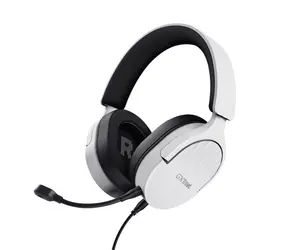 Trust Gaming GXT 489W Fayzo bílá / Herní sluchátka / mikrofon / 3.5mm jack