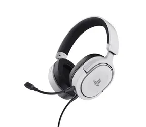 Trust Gaming GXT 489 Forta bílá / Herní sluchátka / mikrofon / 3.5mm jack