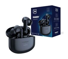 3mk HARDY LifePods Pro černá / Bezdrátová sluchátka s mikrofonem / Bluetooth 5.3 