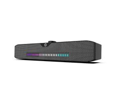 HP DHS-4200 černá / Soundbar / 6W / RGB / 3.5mm jack + USB