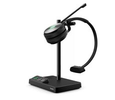 Yealink WH62 Mono černá / Bezdrátové sluchátko s mikrofonem / pro IP telefony Yealink / základna / DECT
