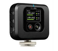 Shure MoveMic MV-R Z6 černá / Přijímač pro mikrofony MoveMic / IPX4