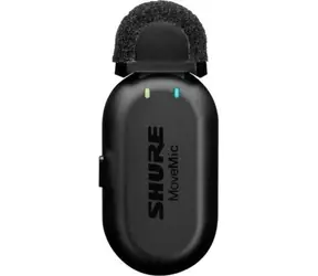 Shure MoveMic MV-TWO Z6 černá / Bezdrátový Klopový mikrofon / IPX4
