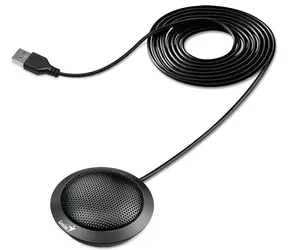 Genius MIC-100U černá / Konferenční mikrofon / USB-A