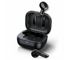 Buxton BTW 3300 černá / Bezdrátová sluchátka / mikrofon / IPX4 / Bluetooth  5.1
