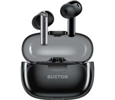 Buxton BTW 3800 černá / Bezdrátová sluchátka / mikrofon / IPX6 / hlasoví asistenti / Bluetooth 5.3