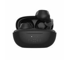 FIXED Buds černá / Bezdrátová TWS sluchátka / BT 5.3 / až 25 hod / Nabíjecí pouzdro / USB-C