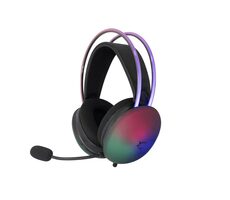 White Shark GH-2342 FIREFLY černá / Herní Headset / 2.1m / 2 x 3.5mm + USB / RGB / PC & Mac & Xbox & PS4/PS5
