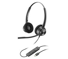 Poly EncorePro 320 černá / Náhlavní souprava / mikrofon / jedno sluchátko / USB-C