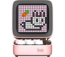 Divoom Dito Pro růžová / Přenosný reproduktor / 15W / Bluetooth 5.0 / RGB 