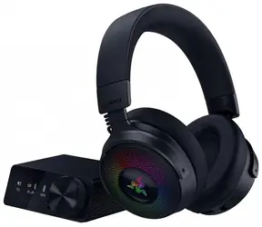 Razer Kraken V4 Pro černá / herní bezdrátová sluchátka / mikrofon / 2.4GHz / Bluetooth / USB
